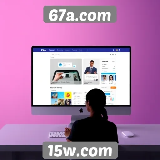 Plataforma 67a.com se destaca pela interface amigável
